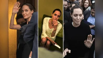 Angelina Jolie presumió curvas de infarto. 