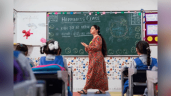 La india incluyó una materia de cómo ser felices en las escuelas primarias