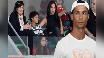 Cristiano Ronaldo sufre. 