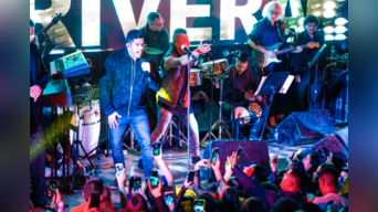 Jerry Rivera sufrió una aparatosa caída durante su último concierto en Ecuador