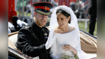 Meghan Markle contó que usó tradición anglosajona en el velo de su vestido de boda con el príncipe Harry