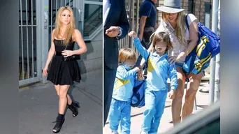 Shakira volvió a dejarse ver al 'natural' y desató la polémica.