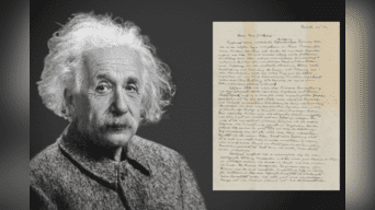 La carta de Albert Einstein sobre Dios vale más de un millón de dólares
