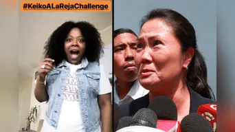 Keiko Fujimori está tras las rejas y sus mayores críticos celebran su cruel destino a punta de retos #challenge. 