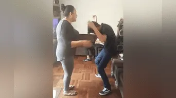  Niño baila “Fortnite” con pasos de la “malagua” y su madre lo pone en su sitio.