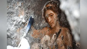 Hallan “pintura erótica” de Leda y el Cisne en ruinas de Pompeya y su historia deja en shock. 