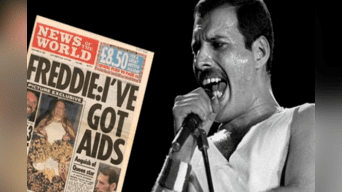Un día antes de fallecer, Freddie Mercury emitió un mensaje en el que admitía que era portador de VIH/Sida, tras meses de especulaciones