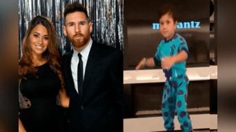 Messi causo sensación en las redes al publicar una divertida grabación de su hijo bailando "Sexy and I know it"