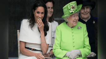 Meghan Markle desafió a la Reina Isabel II con look rebelde en sus uñas y fans la aman