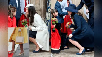 La reina Isabel, Meghan Markle y Kate Middleton siempre llevan el mismo estilo de zapato. 