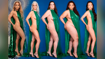 Mujeres recrean candente pose de Jennifer López y mandan menaje inspirador