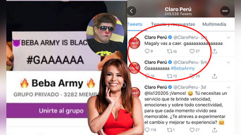 Beba Army hackea cuenta de Claro Perú