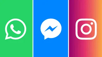 WhatsApp, Messenger e Instagram, las apps de Facebook, se unificarían en un plan futuro de la compañía. | Fuente: BBC