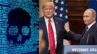 Trump confirmó que condujo un ataque cibernético en contra de la Agencia de Investigación de Internet. | Fuente: Composición.