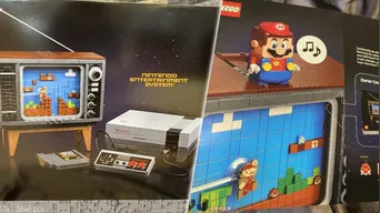 LEGO lanza teaser de su próximo set inspirado en NES que incluye un cartucho de Super Mario Bros y una TV (VIDEO)