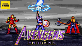 Recrean batalla final de "Avengers: Endgame" en 16  bits  [VIDEO Y GALERIA]