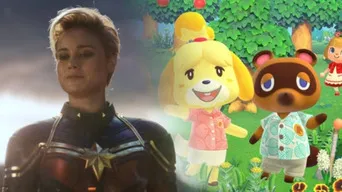 Protagonista de Capitana Marvel muestra su isla de Animal Crossing y revela quién es su vecino favorito (VIDEO)