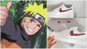 Crean las zapatillas Nike perfectas para todos los fanáticos de Naruto.