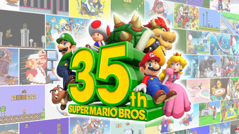 Super Mario Bros., el legendario videojuego de Nintendo, cumple 35 años de lanzamiento en todo el mundo. | Fuente: Nintendo.