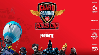 Claro Gaming Squad Cup Fortnite. | Fuente: Claro Gaming.