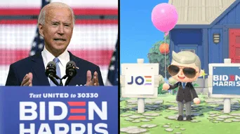 Joe Biden, candidato a la presidencia de Estados Unidos por el Partido Demócrata, buscará nuevos votantes a través de Animal Crossing: New Horizons. | Fuente: Nikkei Asian Review.