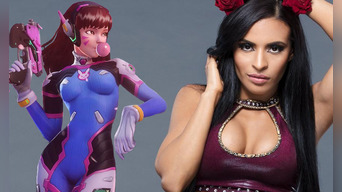 Zelina Vega, luchadora de la WWE hace cosplay de Ahri y D.Va en su versión playera