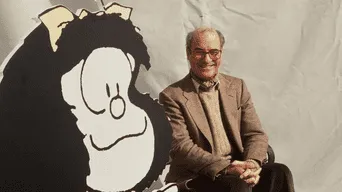 Quino y Mafalda. - Fuente: Getty Images.
