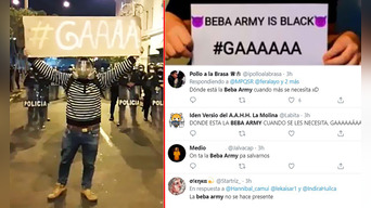 'La Beba Army' se filtra en manifestaciones contra Merino.