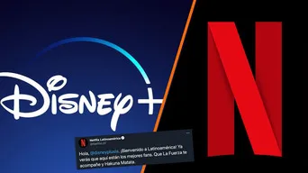 Disney Plus llegó a Latinoamérica y Netflix le dio este mensaje de bienvenida