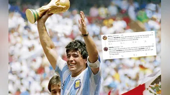 Maradona: Cientos de internautas