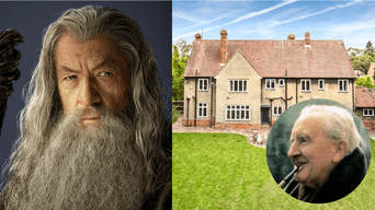El actor que interpretó a Gandalf, así como otros miembros del elenco de las películas de El Señor de los Anillos, se han unido a la cruzada que busca salvar la casa de Tolkien y convertirla en un lugar dedicado a su vida y obra./Fuente: Composición.