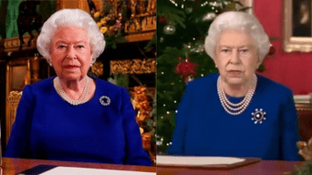 La Reina Isabel II tendrá dos mensajes navideños este año: uno verdadero y otro falso usando tecnología Deepfake./Fuente: BBC.