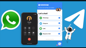 Novochat: el servicio de mensajería que junta Whatsapp y Telegram.