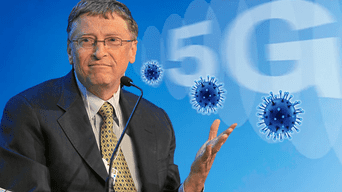 Bill Gates se muestra sorprendido por las teorías conspirativas sobre él.
