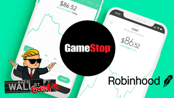 Robinhood está en el ojo de la tormenta por haber bloqueado operaciones con GameStop, Blackberry y otras compañías./Fuente: Composición.