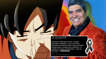 La voz de Goku se despide de Ricardo Silva con sentido mensaje que conmueve a los fans