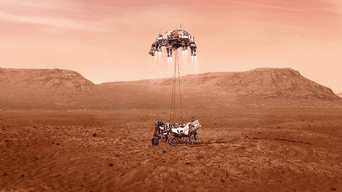 El trascendental aterrizaje de Perseverance en la superficie de Marte decidirá el rumbo de la exploración espacial./Fuente: NASA.