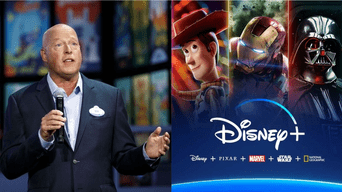 Bob Chapek, actual CEO de Disney, resaltó que la compañía quedó impresionada del atractivo que su servicio de streaming tiene con el público adulto./Fuente: Bloomberg.