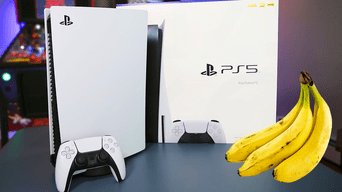 Sony intentará que un plátano sea el próximo control de la PlayStation.