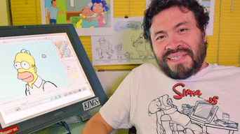 Edwin Aguilar fue dibujante de ‘Los Simpson’ durante 20 años.