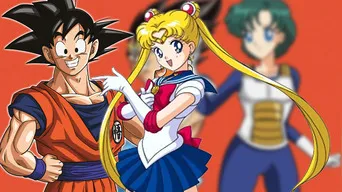 Dragon Ball Z y Sailor Moon unidos en un inédito crossover, que nadie espero nunca