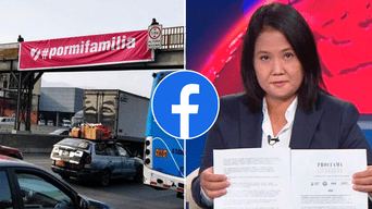 Facebook eliminó publicidad a favor de Keiko por no identificar a financistas.