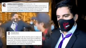 Periodista de Latina involucrado en gresca con simpatizantes de Perú Libre.