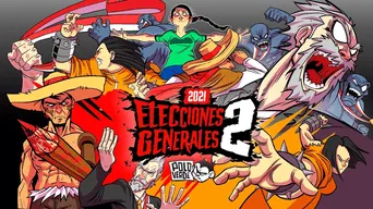 Keiko Fujimori, Pedro Castillo y Francisco Sagasti son los protagonistas de este opening anime.