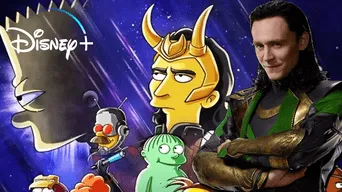 Loki y Los Simpson se unirán en próximo cortometraje para Disney Plus.