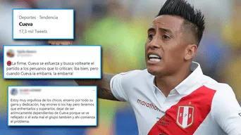 Christian Cueva recibe críticas y apoyo tras el partido de Perú - Colombia.
