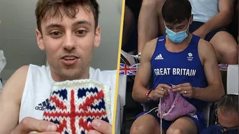 Tom Daley, el atleta que se hizo viral por tejer y ayudar a los necesitados | Foto: Olympics