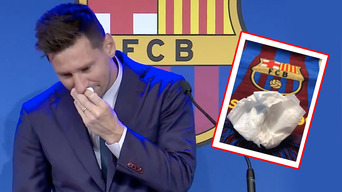 Usuario asegura tener supuesto material genético de Messi para clonarlo y su venta se hace viral | Foto: Twitter FC Barcelona