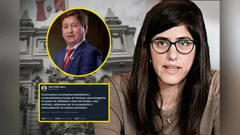 María Antonieta Alva arremete contra Bellido por sus declaraciones en Twitter | Foto: La República