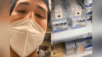 Callao: supermercado usa envases de seguridad para evitar que roben la mantequilla y video se hace viral | Foto: TikTok